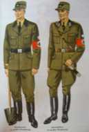 Reichsarbeitsdienst uniforms